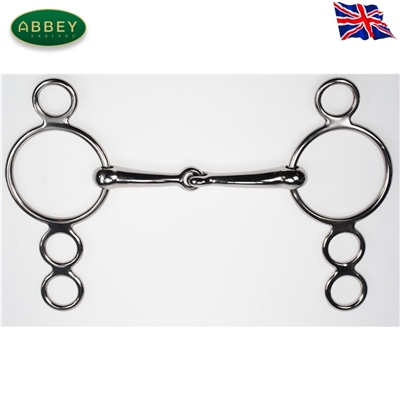 Abbey Riding Bitz 3 Ring Jointed Pessoa